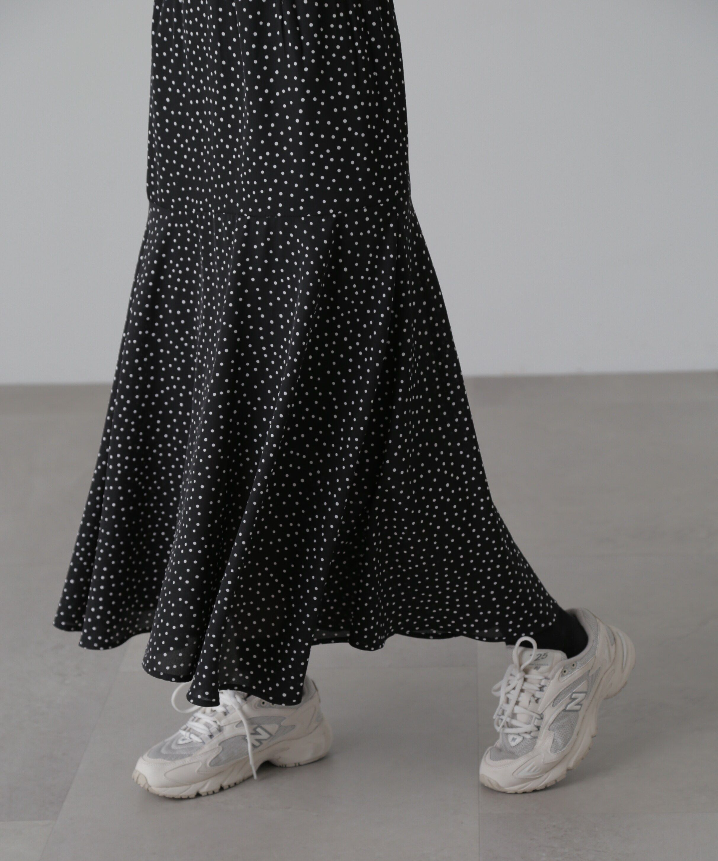  「ボリュームスリーブマーメイドワンピ―ス」|ワンピース|