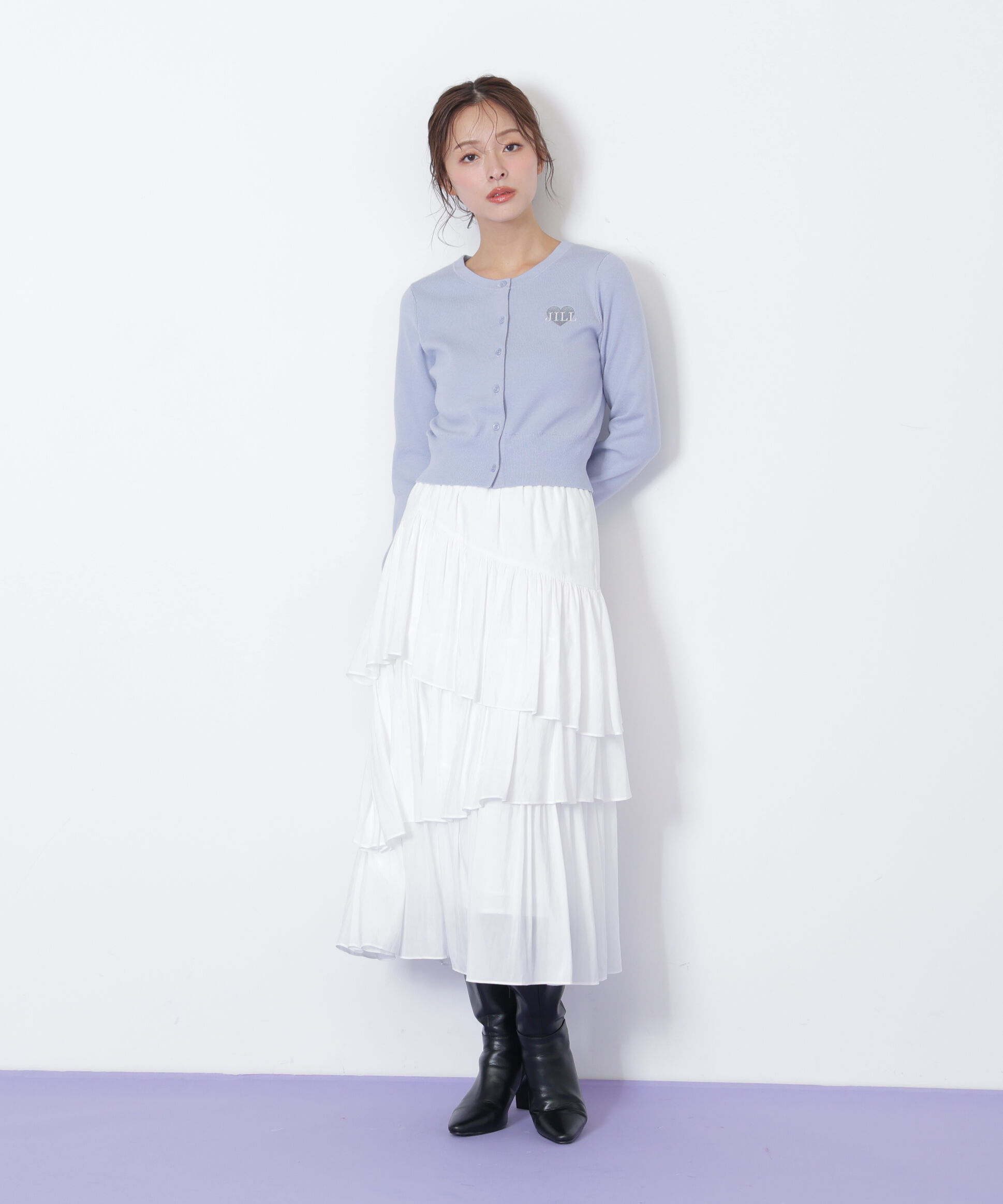  「ランダムティアードスカート」|スカート|