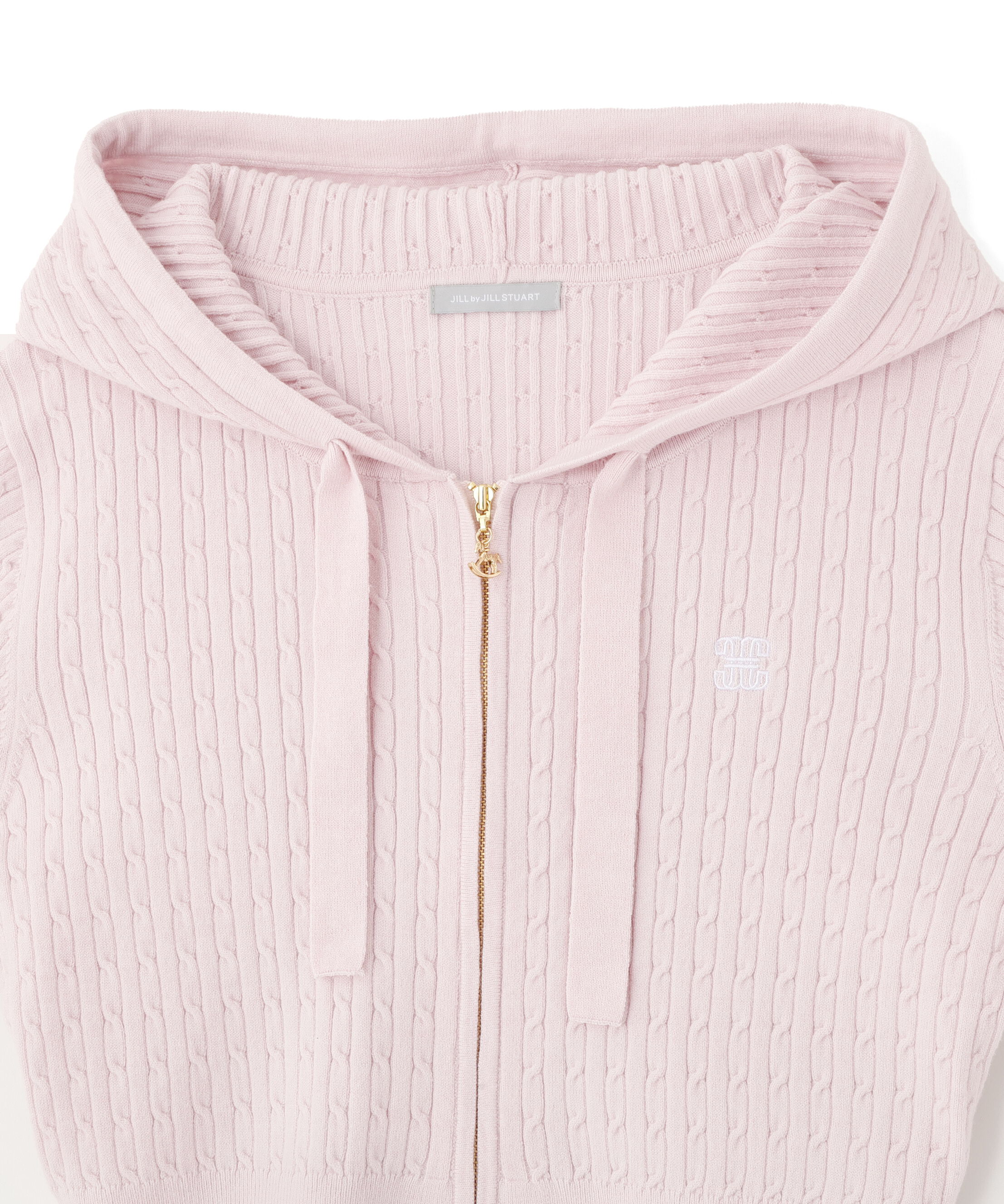  「ケーブルニットパーカーセットアップ」|ワンピース|