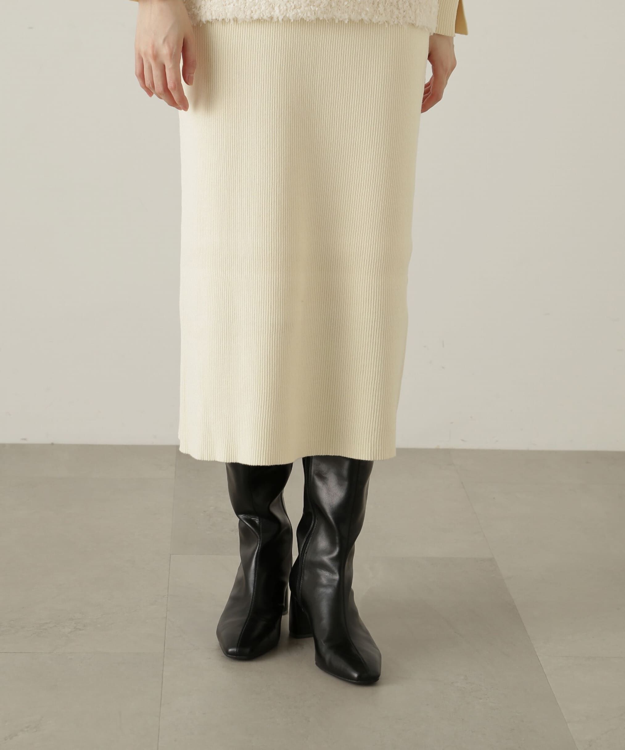 PROPORTION BODY DRESSING「テープヤーンベストニット　24AWセットアップ」|ワンピース|