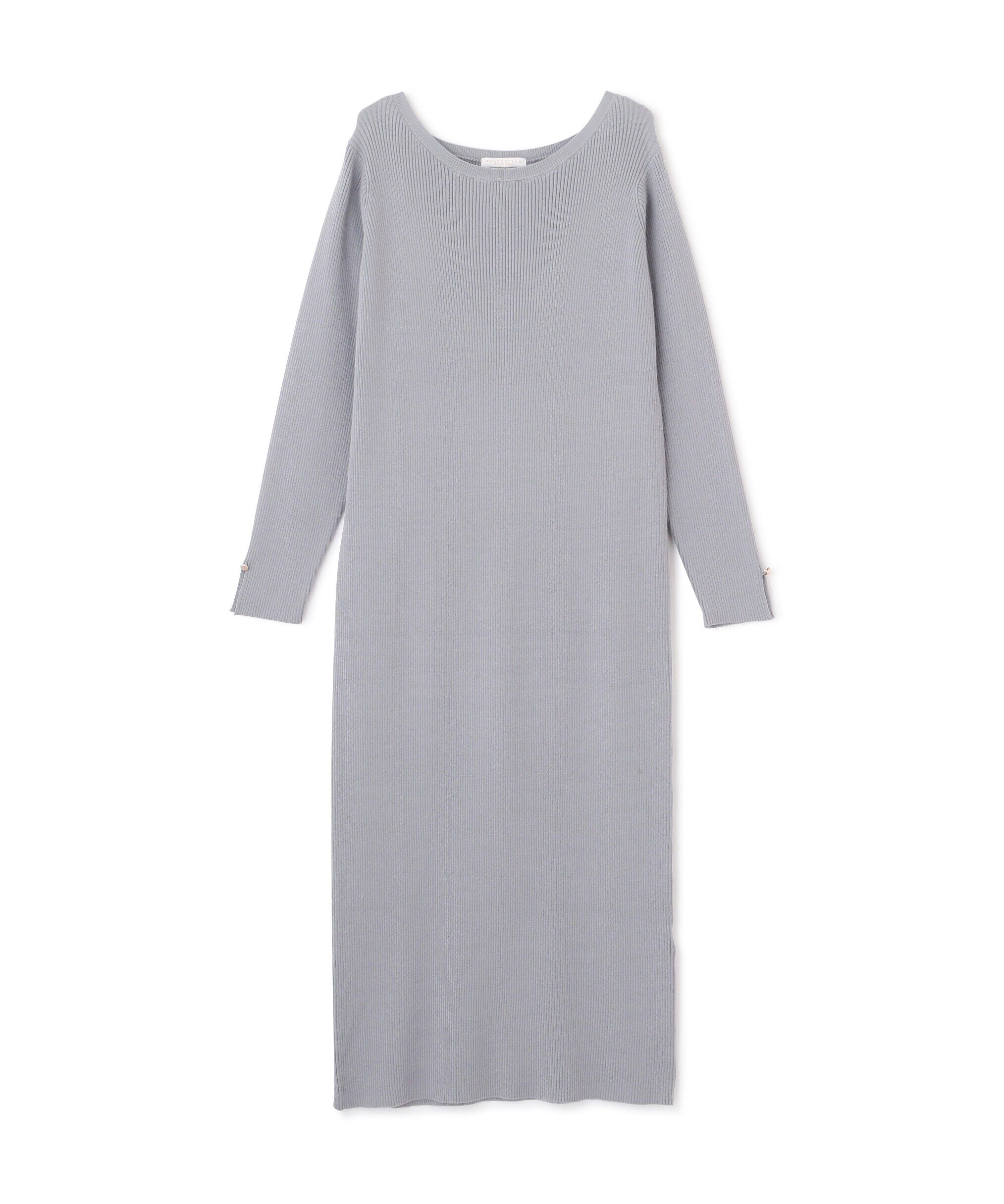 PROPORTION BODY DRESSING「テープヤーンベストニット　24AWセットアップ」|ワンピース|