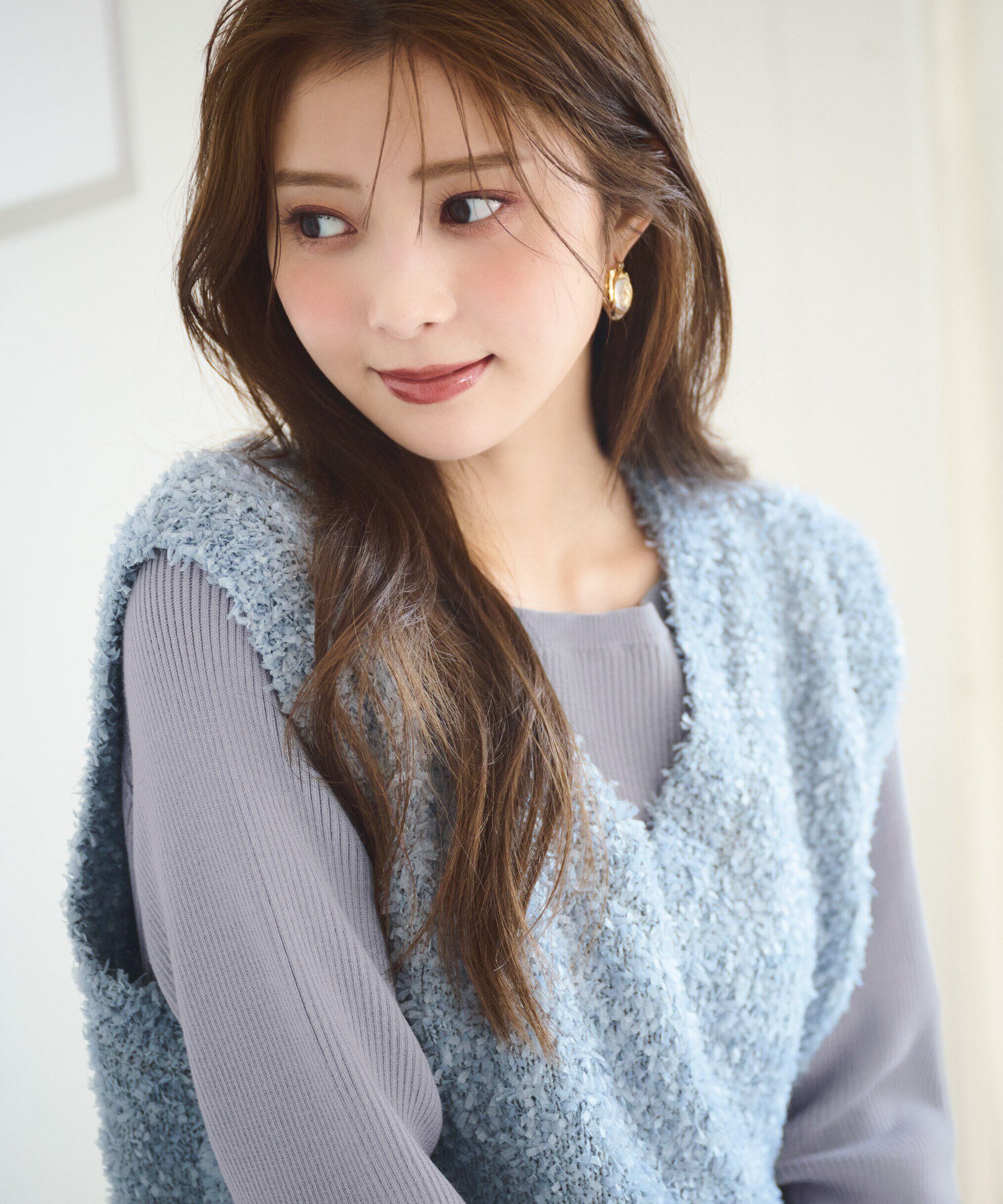 PROPORTION BODY DRESSING「テープヤーンベストニット　24AWセットアップ」|ワンピース|