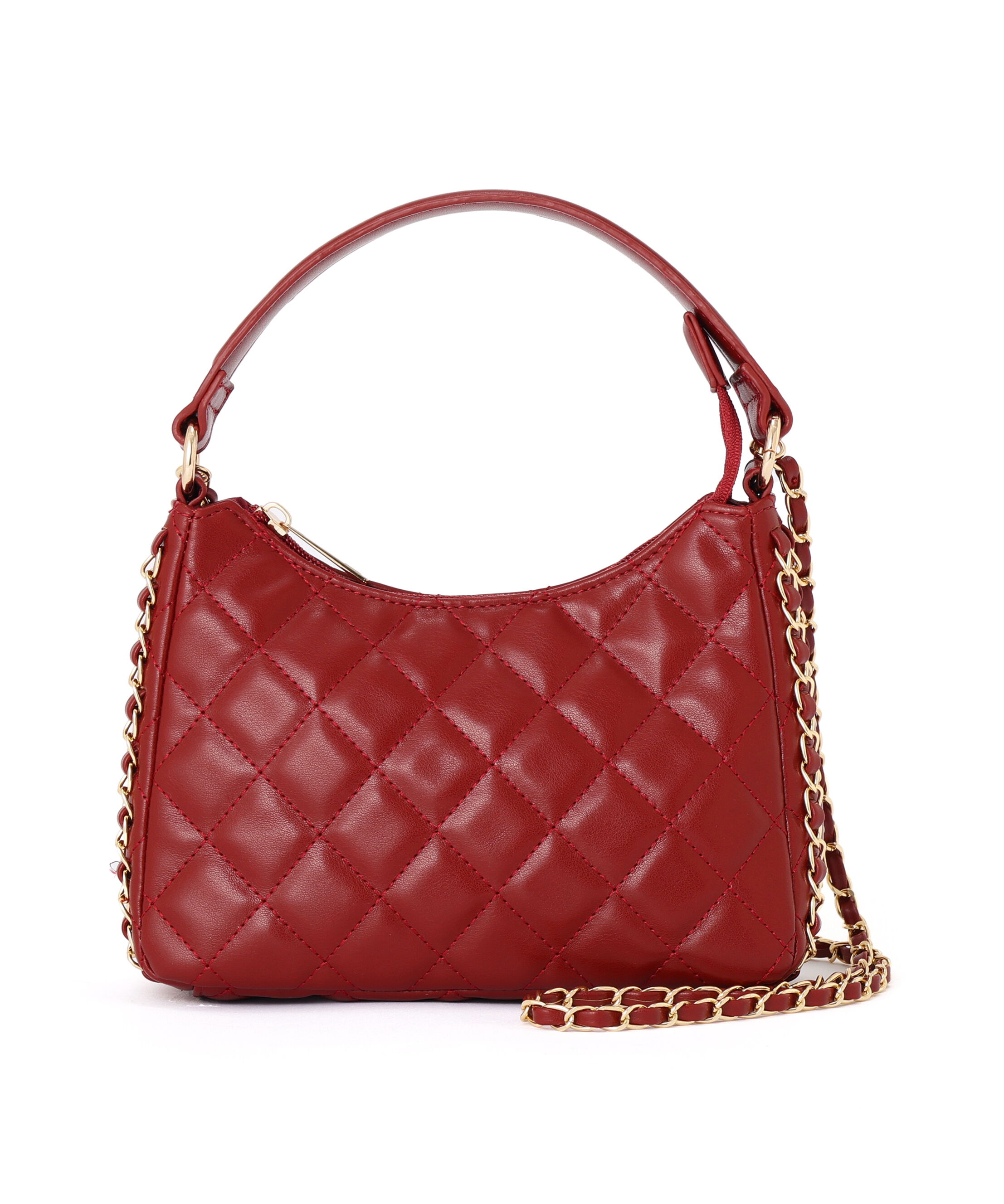 PROPORTION BODY DRESSING「キルティングチェーンショルダーバッグ」|その他|レッド