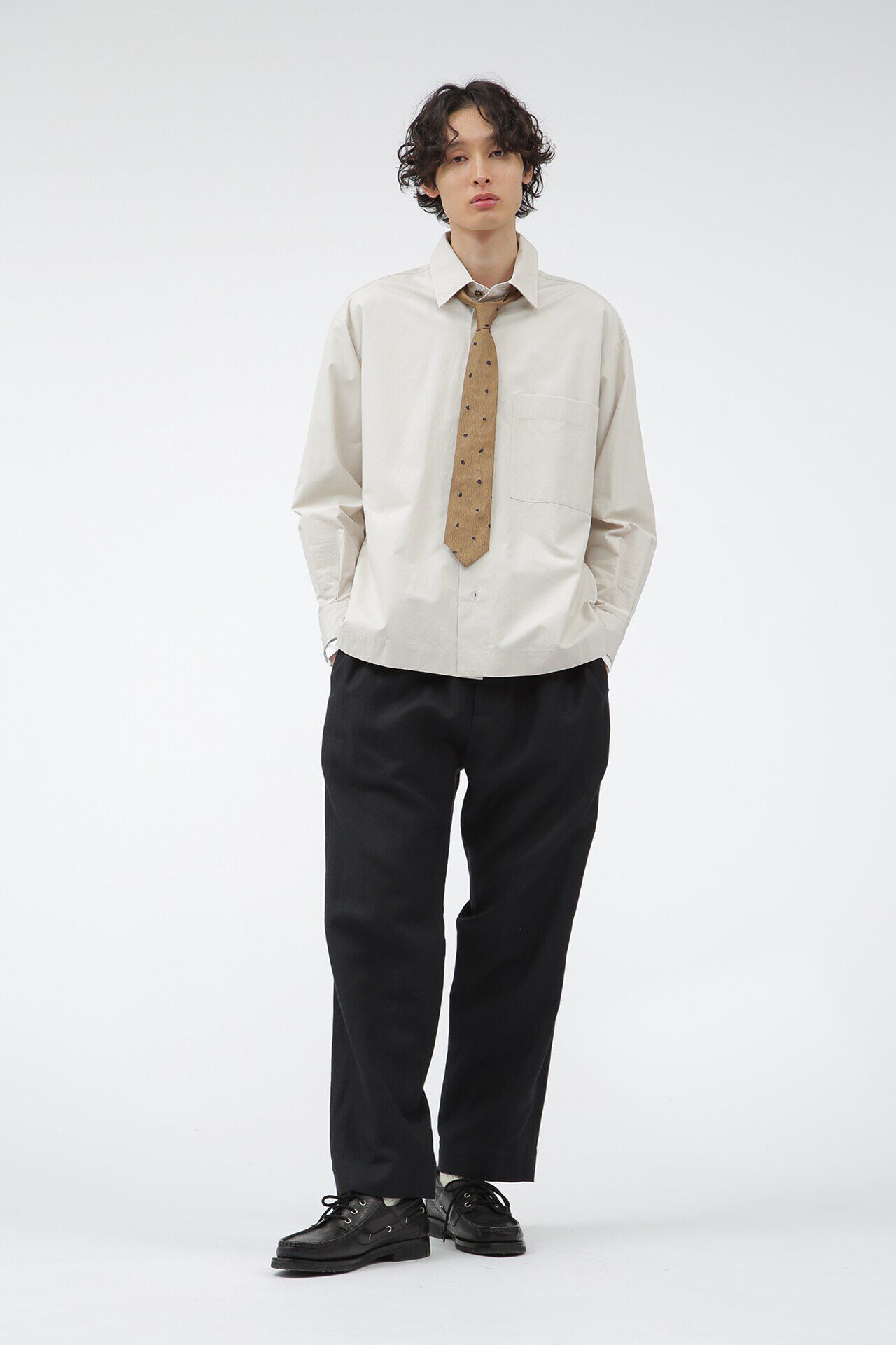 MARGARET HOWELL「PAINTERLY SPOT TIE」|ネクタイ・蝶ネクタイ|