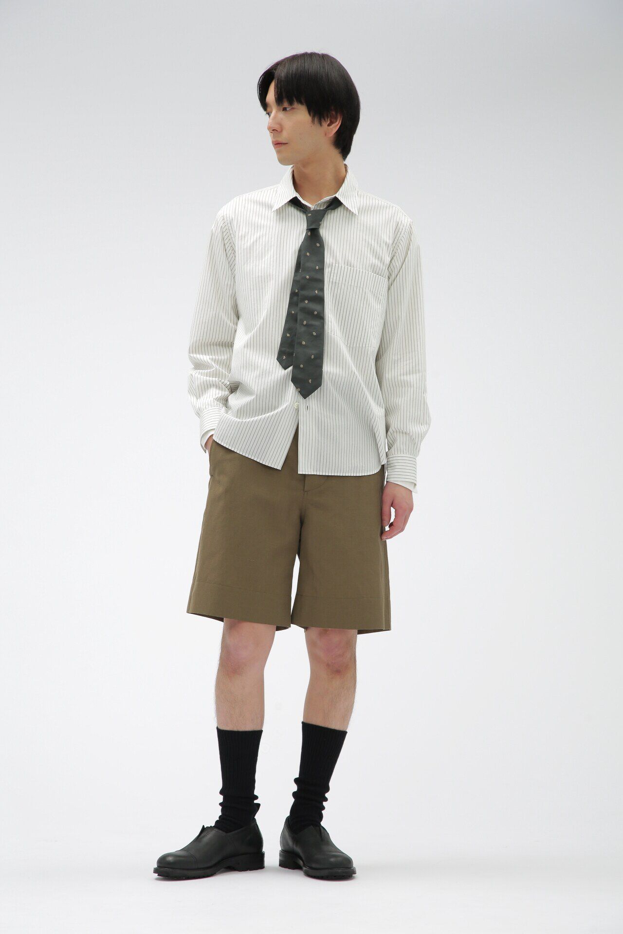 MARGARET HOWELL「PAINTERLY SPOT TIE」|ネクタイ・蝶ネクタイ|