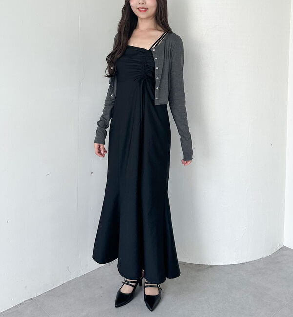 archives「アシメドロストキャミワンピース」|ワンピース|