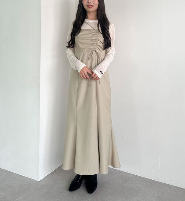 archives「アシメドロストキャミワンピース」|ワンピース|