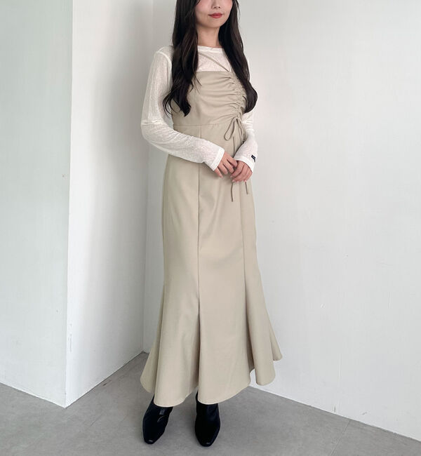 archives「アシメドロストキャミワンピース」|ワンピース|