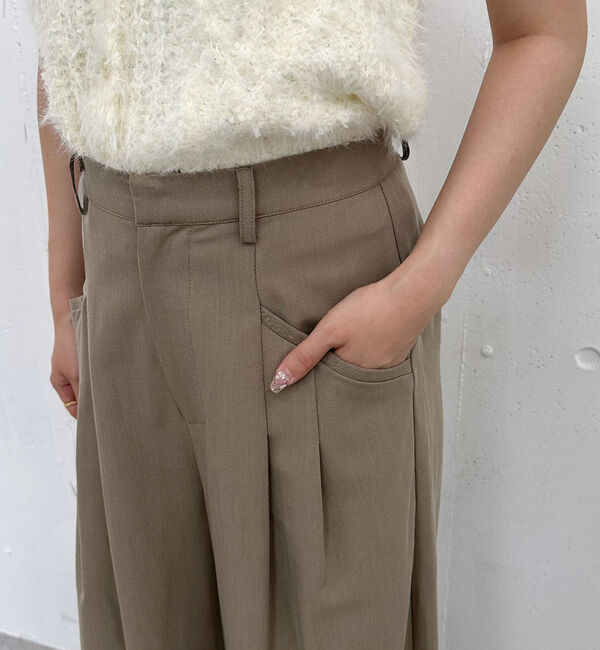 archives「ポケットタックワイドスラックス」|チノ|