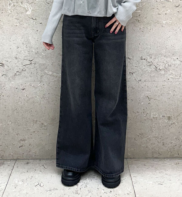 archives「ストレートフレアデニム」|デニム|