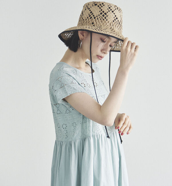 Doux archives「カットワークレースティアードワンピース」|ワンピース|