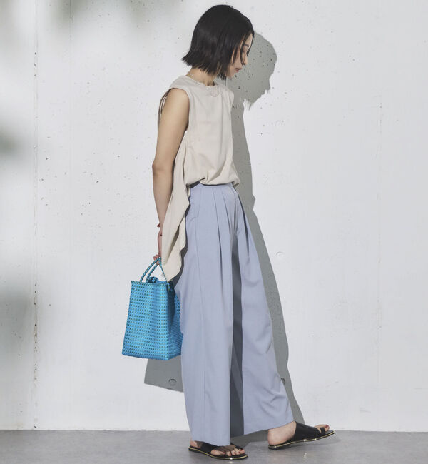 Doux archives「ＲＥＦＬＡＸ機能性素材ツータックパンツ」|チノ|