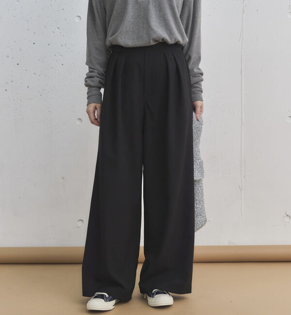 Doux archives「ＲＥＦＬＡＸ機能性素材ツータックパンツ」|チノ|