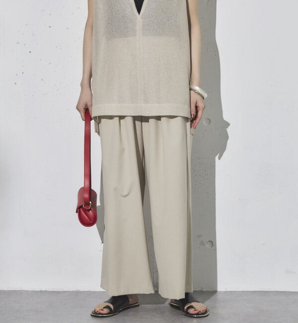 Doux archives「ＲＥＦＬＡＸ機能性素材ツータックパンツ」|チノ|