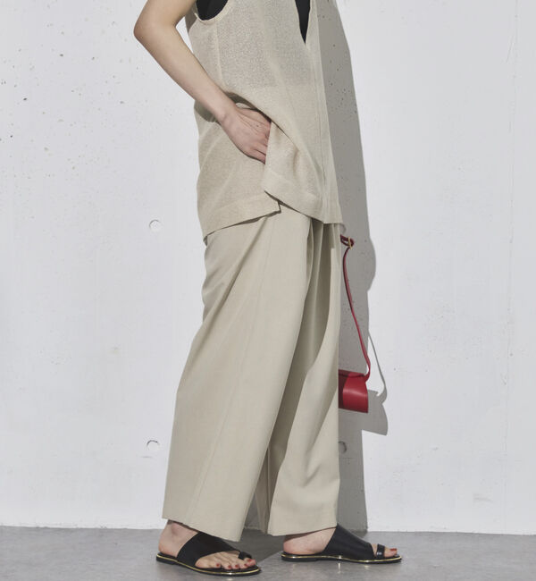 Doux archives「ＲＥＦＬＡＸ機能性素材ツータックパンツ」|チノ|