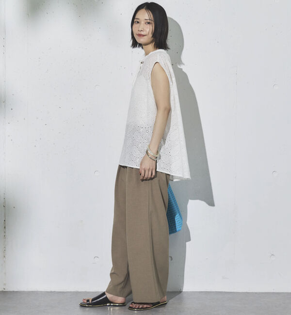 Doux archives「ＲＥＦＬＡＸ機能性素材ツータックパンツ」|チノ|