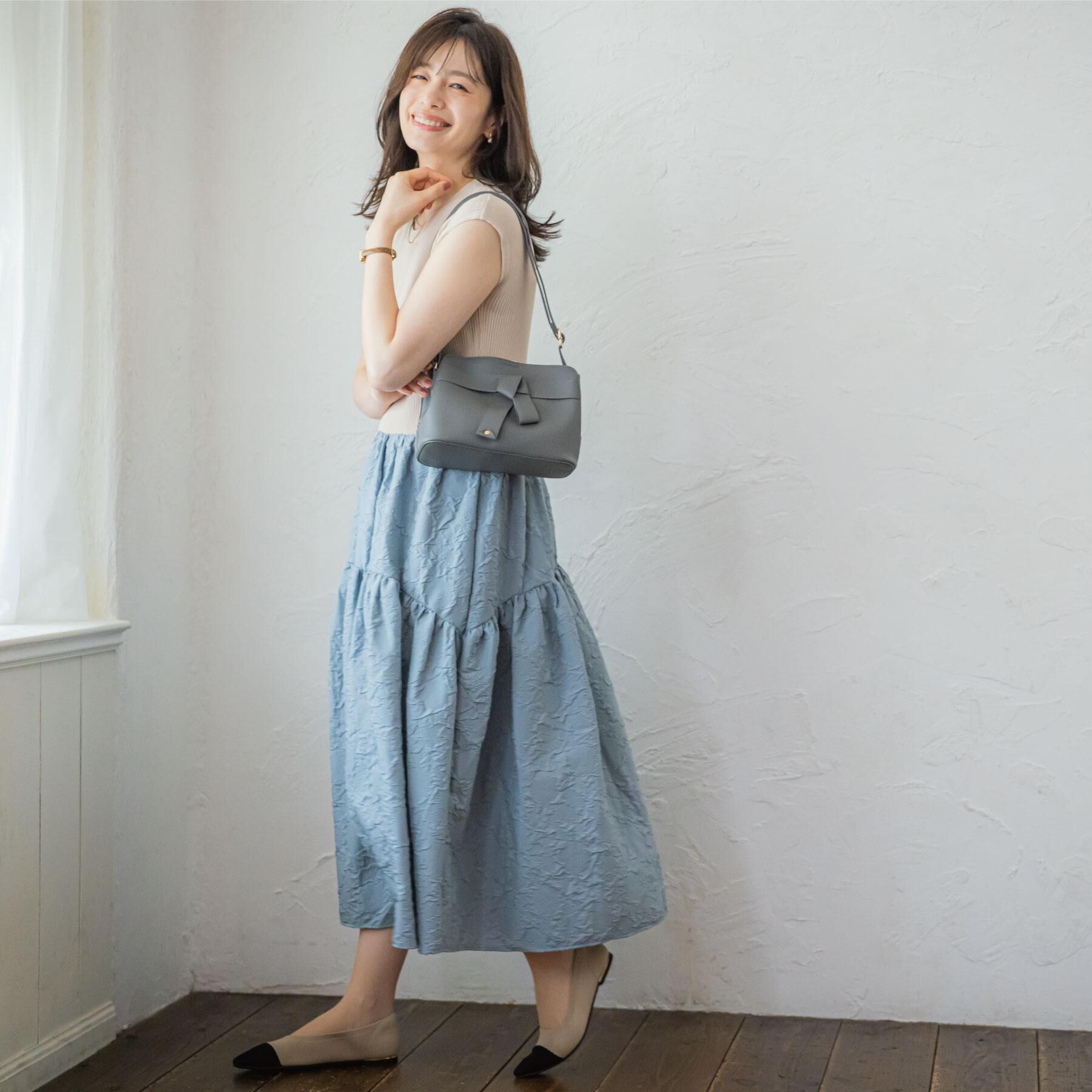 ITS&rsquo;DEMO「【手洗い可】ドッキングワンピース」|ワンピース|