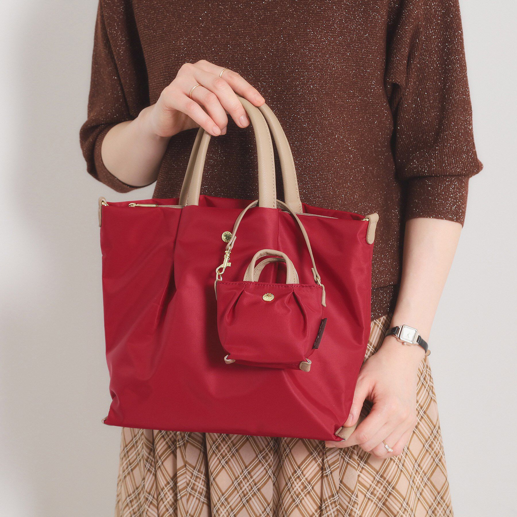 ITS&rsquo;DEMO「肩楽チャームバッグ」|その他|