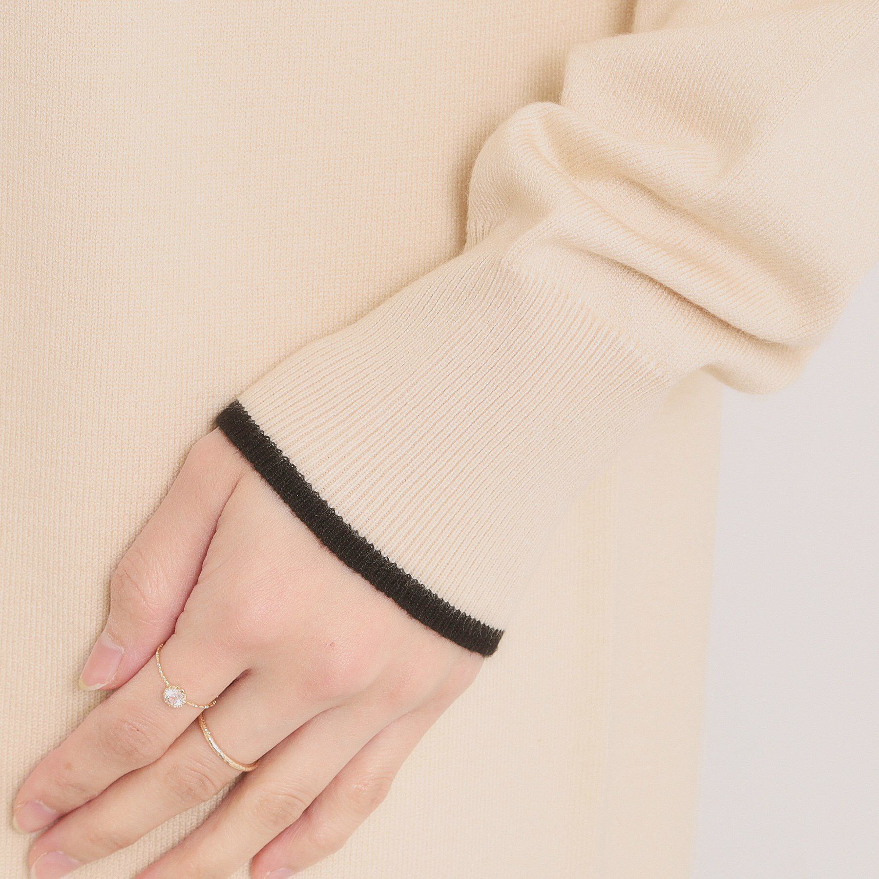 ITS&rsquo;DEMO「【手洗い可】ポロ衿ニットワンピース」|ワンピース|