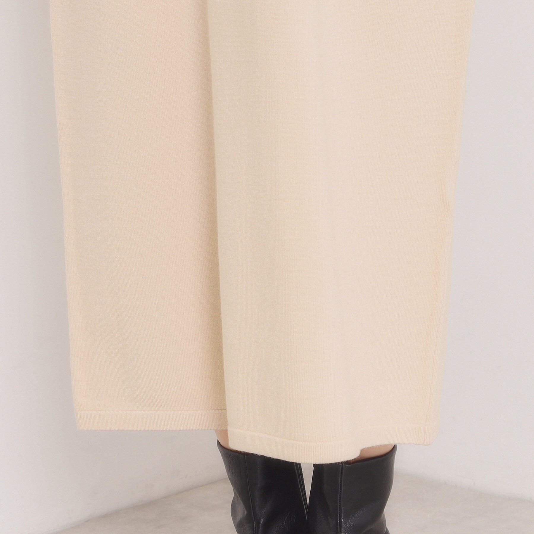 ITS&rsquo;DEMO「【手洗い可】ポロ衿ニットワンピース」|ワンピース|