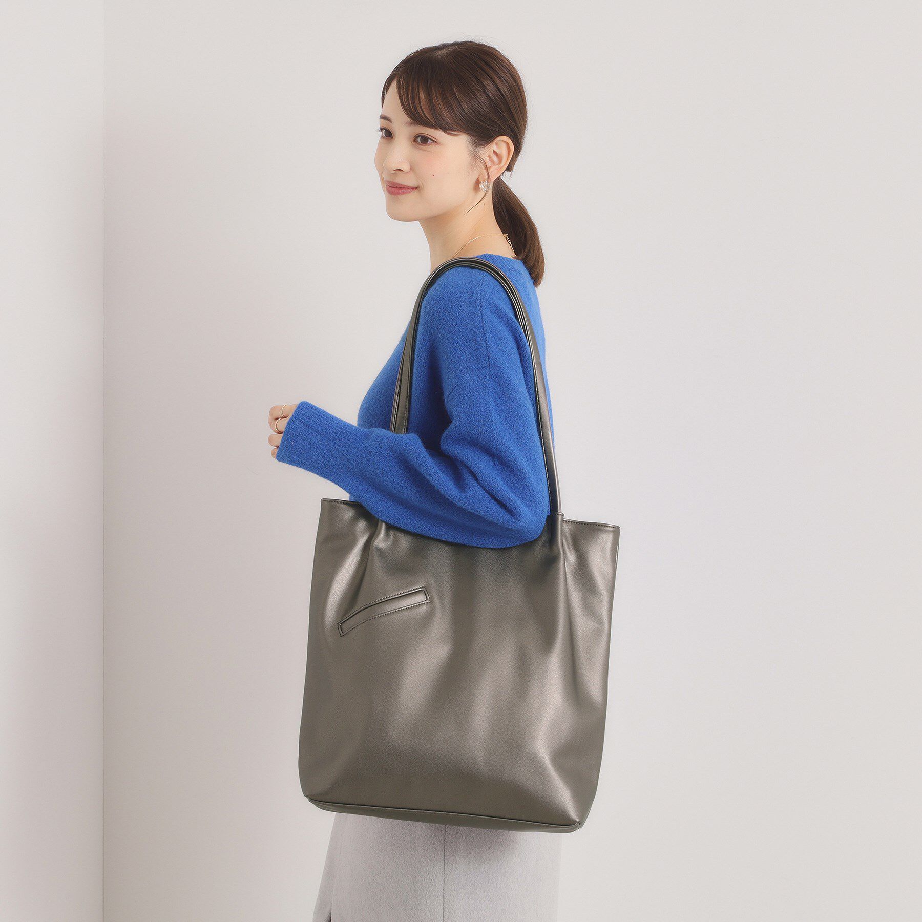 ITS&rsquo;DEMO「【A4対応】PUサブトート」|トートバッグ|