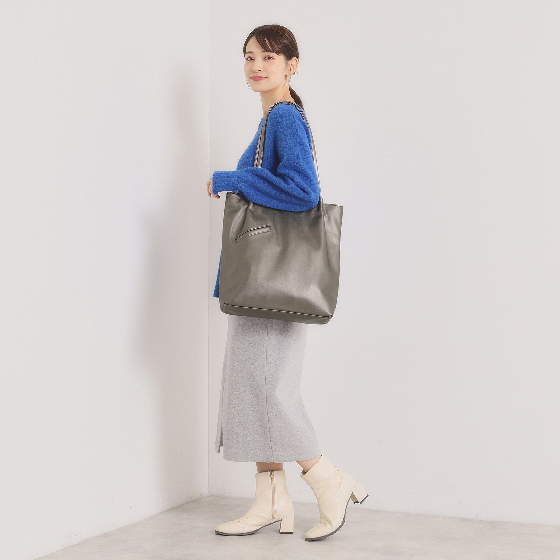 ITS&rsquo;DEMO「【A4対応】PUサブトート」|トートバッグ|