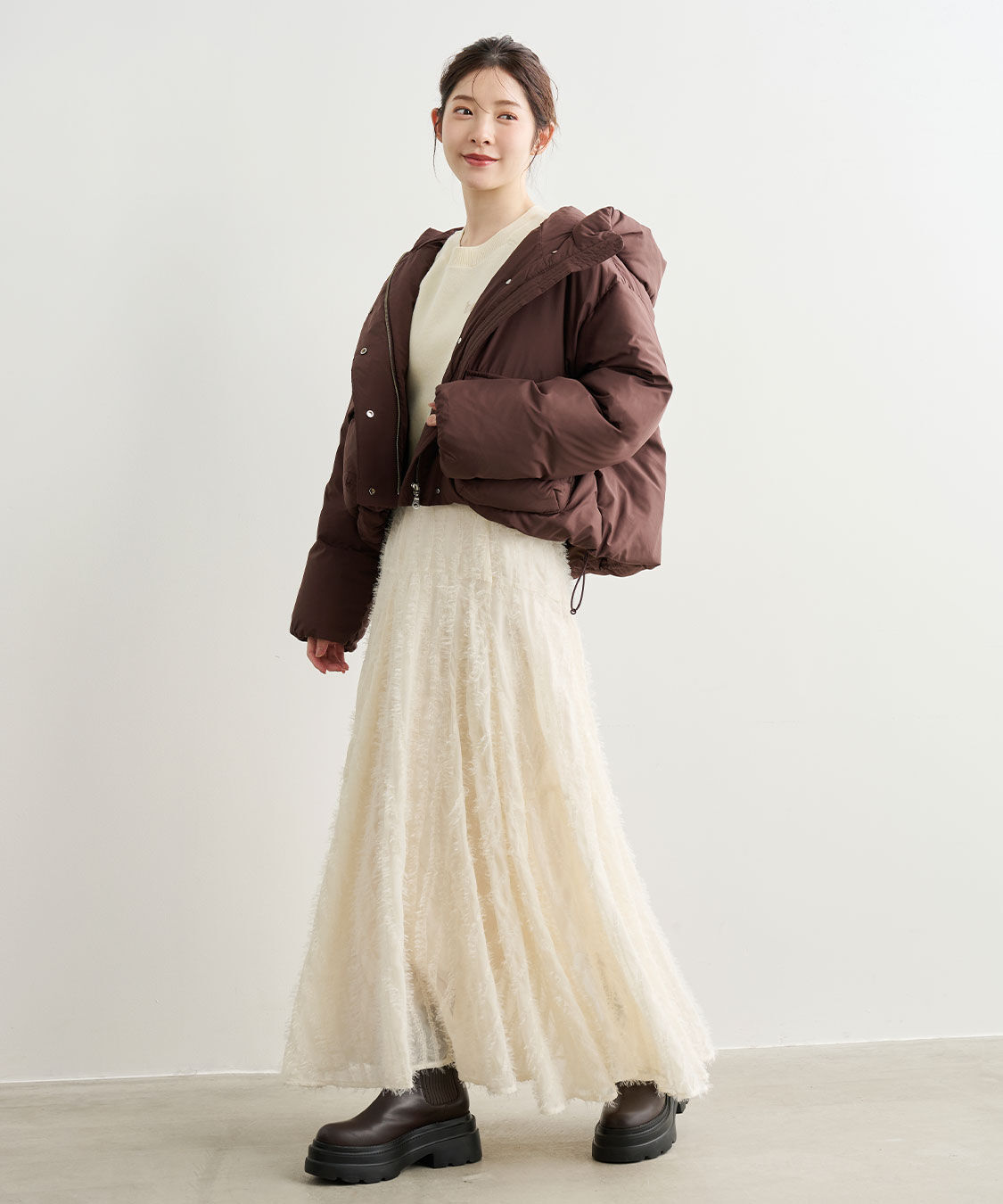 ショートフードダウンコート（COCO DEAL）｜ルミネのファッション通販