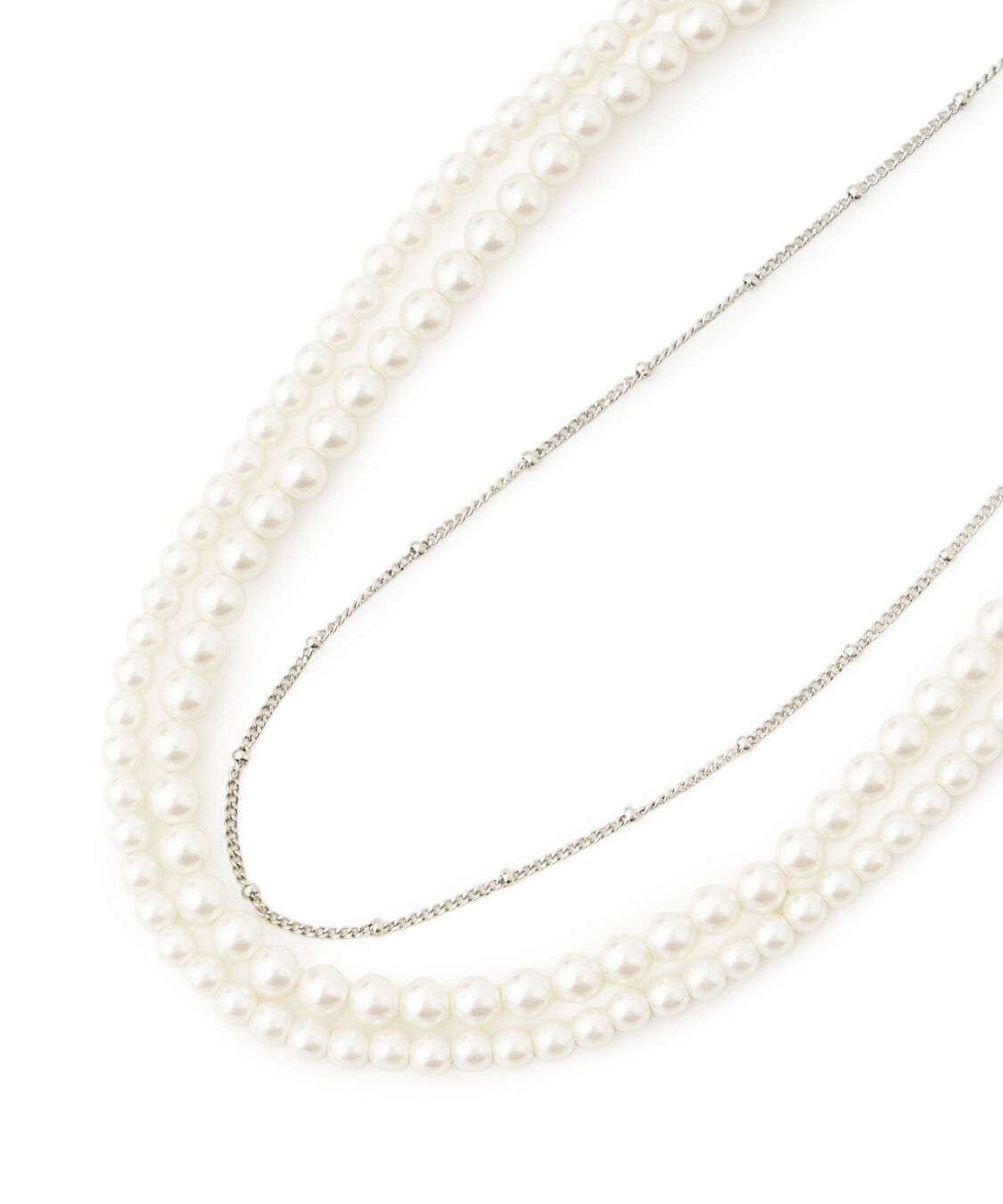 COCO DEAL「パールチェーンネックレス」|ネックレス|