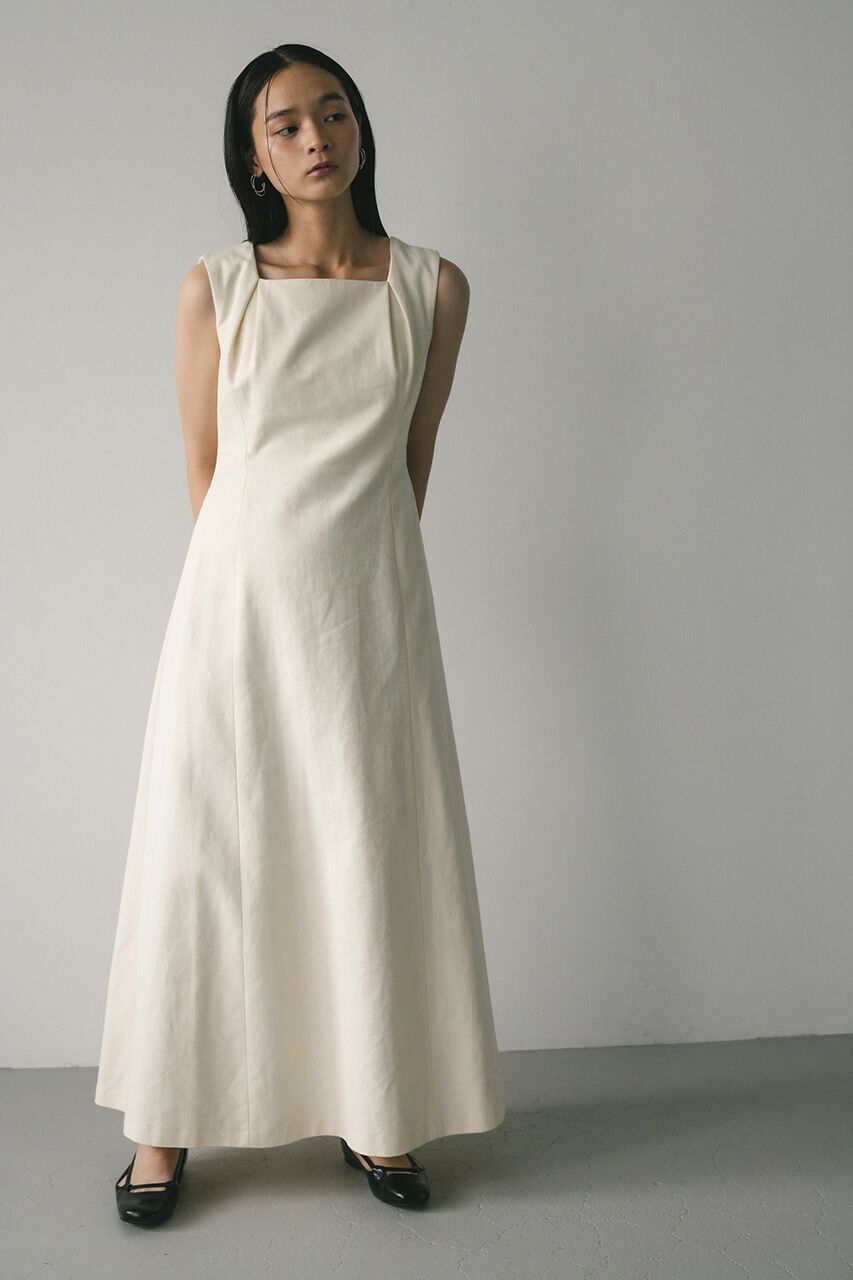 STYLEMIXER「スクエアタックワンピース」|ワンピース|