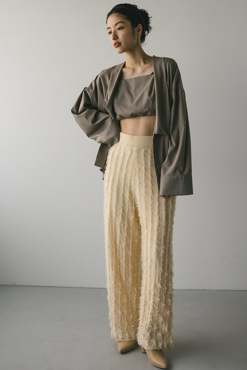 STYLEMIXER「フリンジドライニットパンツ」|その他|