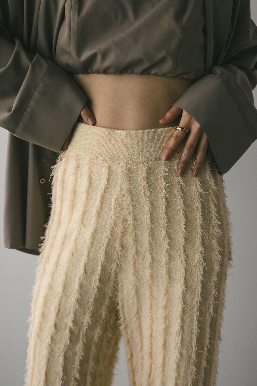 STYLEMIXER「フリンジドライニットパンツ」|その他|