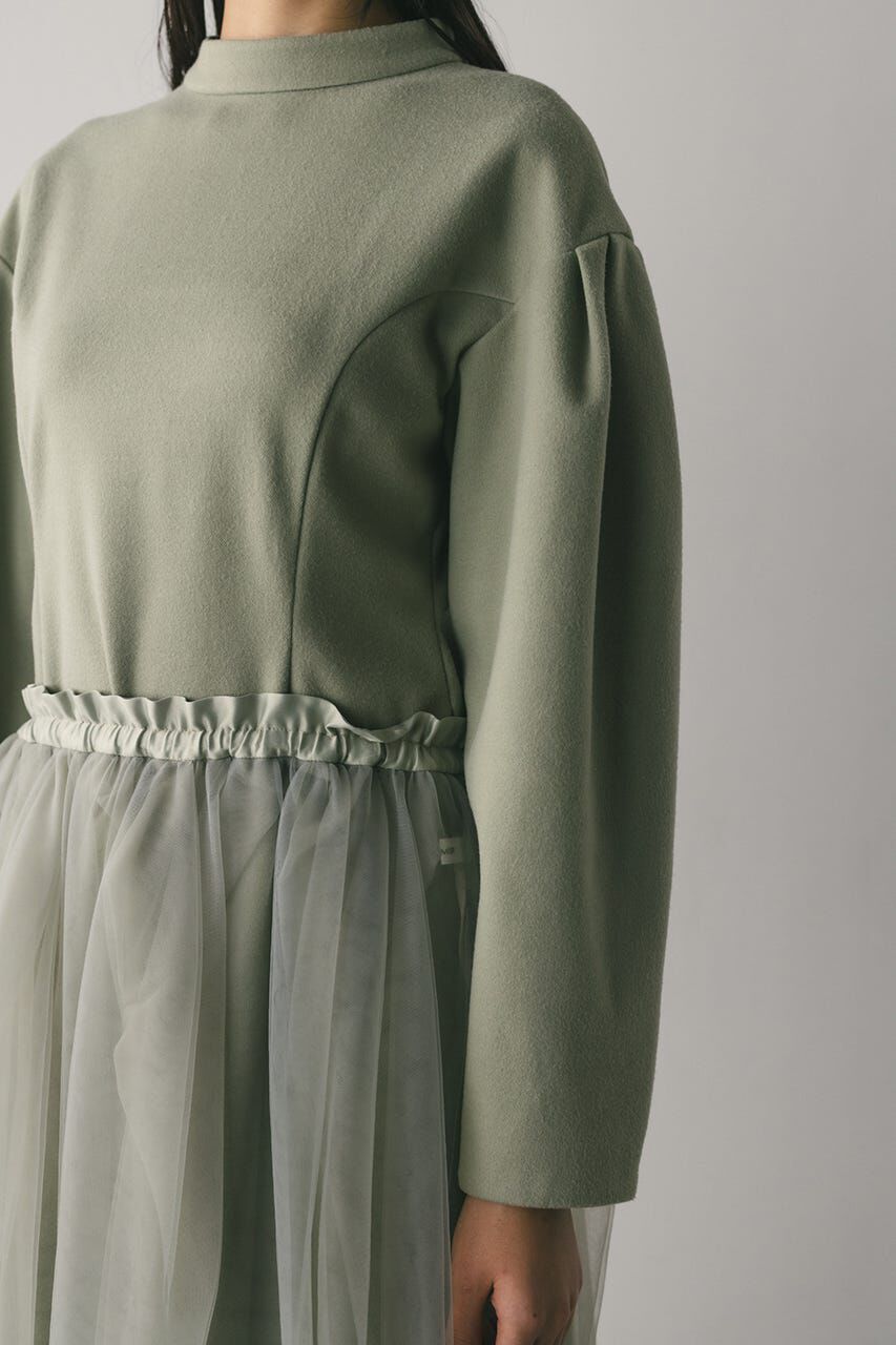 STYLEMIXER「ショルダータックフォルムワンピース」|ワンピース|