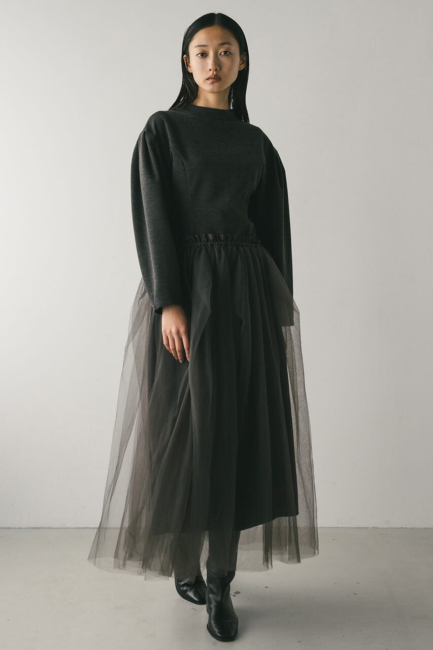 STYLEMIXER「ショルダータックフォルムワンピース」|ワンピース|