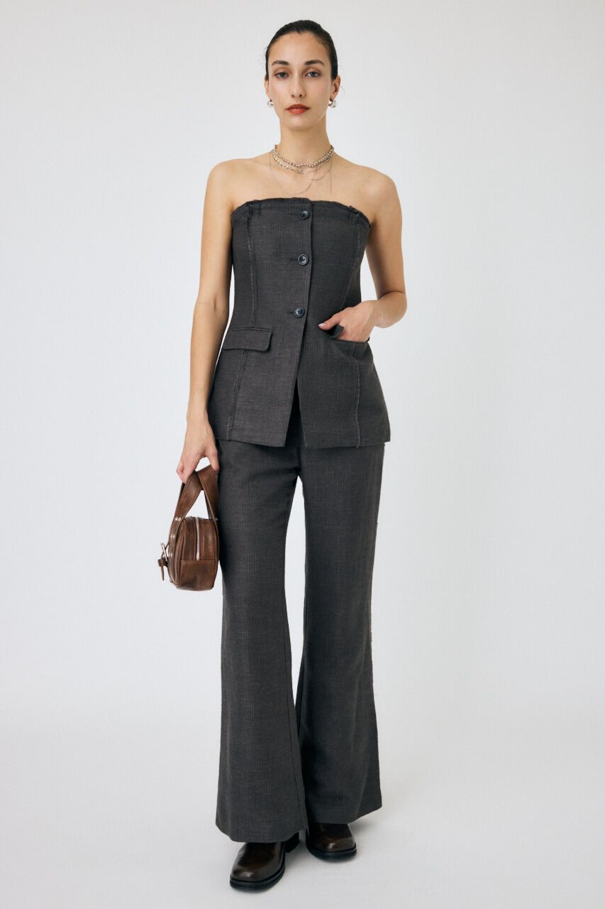 MOUSSY「TAILORED BARE TOP オールインワン」|その他|