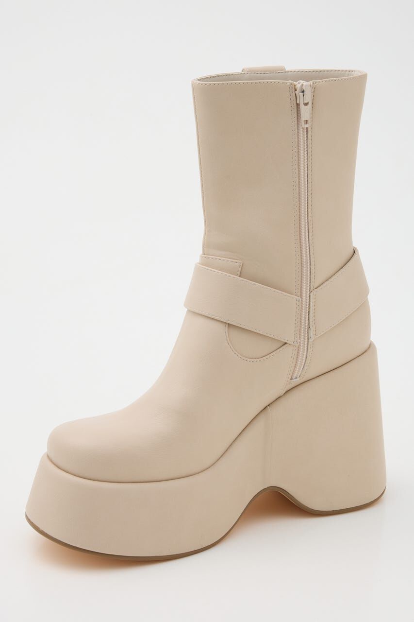 rienda「エンジニアウェッジヒールショートブーツ」|その他|