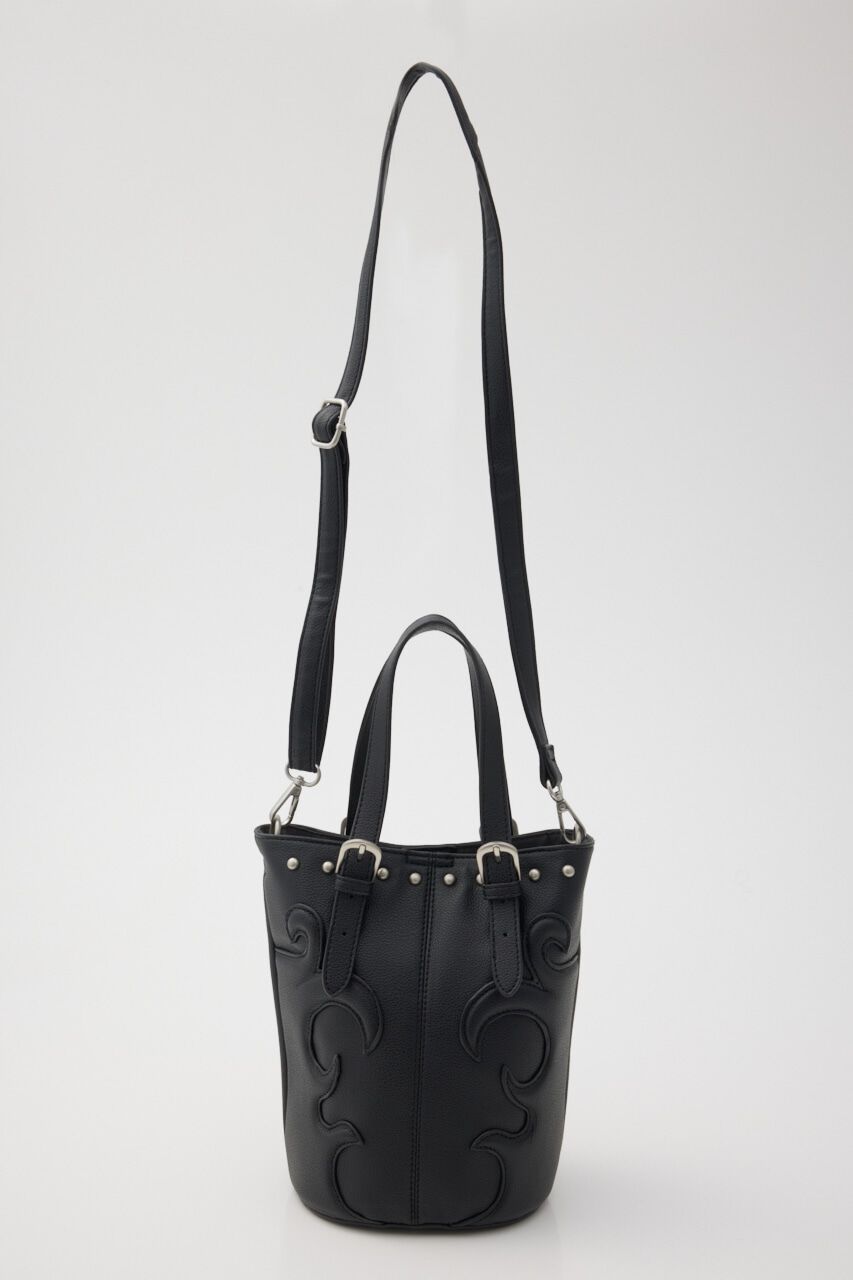 RODEO CROWNS「ファイヤーモチーフ バケツバッグ」|その他|BLK