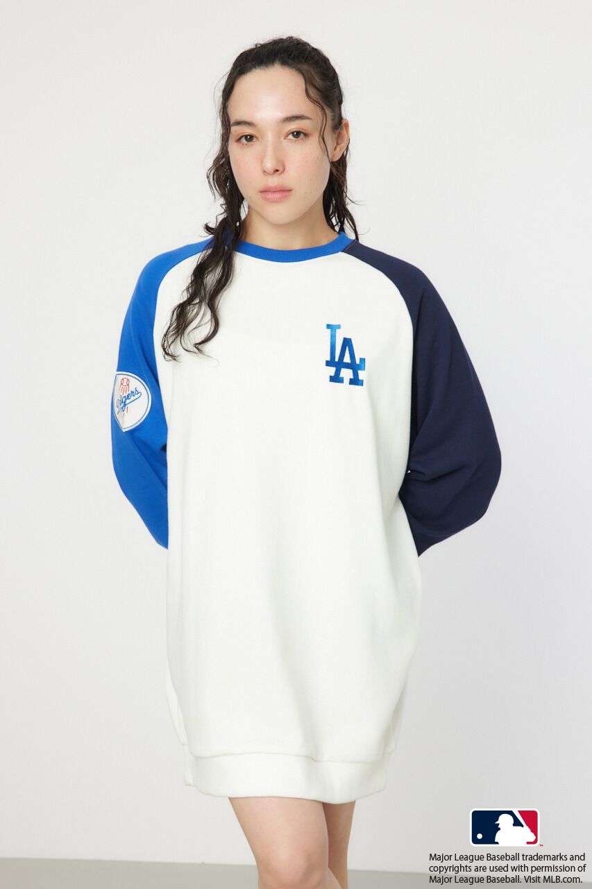 RODEO CROWNS「MLBラグランスウェットワンピース」|ワンピース|
