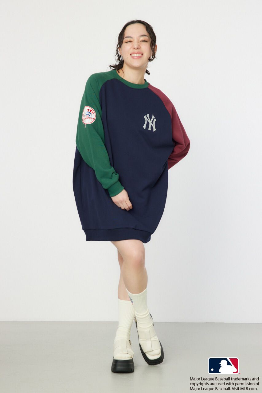 RODEO CROWNS「MLBラグランスウェットワンピース」|ワンピース|