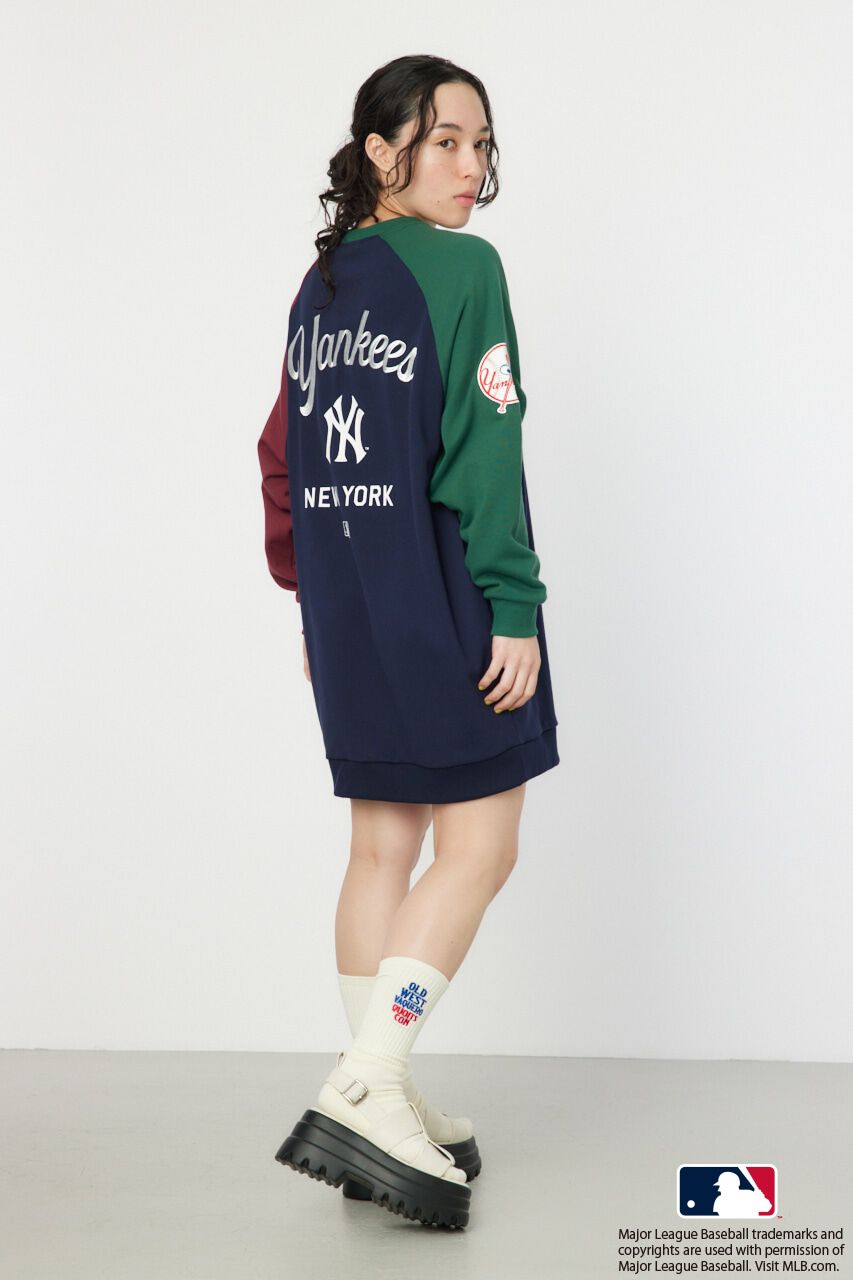 RODEO CROWNS「MLBラグランスウェットワンピース」|ワンピース|