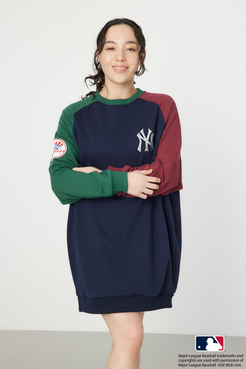 RODEO CROWNS「MLBラグランスウェットワンピース」|ワンピース|