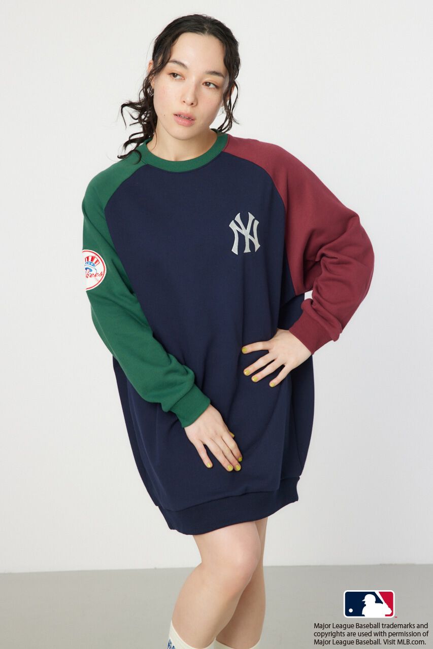 RODEO CROWNS「MLBラグランスウェットワンピース」|ワンピース|