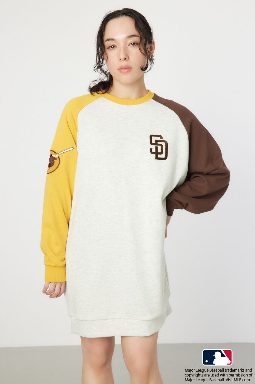 RODEO CROWNS「MLBラグランスウェットワンピース」|ワンピース|