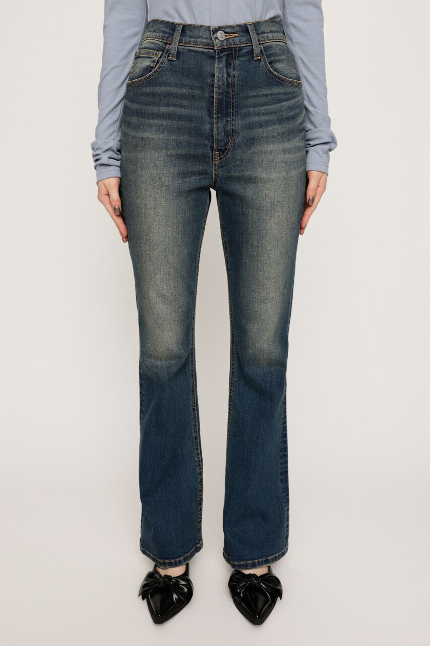 SLY「HW FLARE PT-B WITH ROICA（R）EF」|デニム|