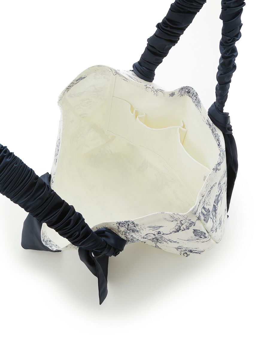 SNIDEL HOME「オーガニックキャンバストート -BIG-（Toile de Jouy）」|トートバッグ|