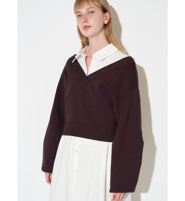 ELENDEEK「V-NECK KT SET OP」|ワンピース|