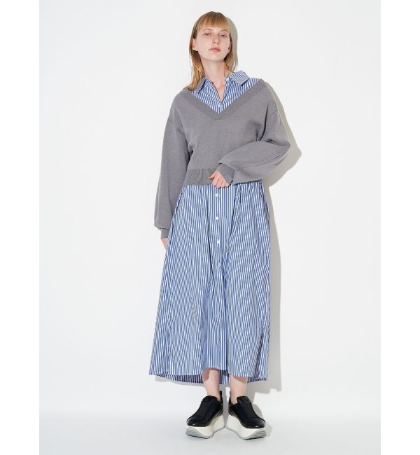 ELENDEEK「V-NECK KT SET OP」|ワンピース|