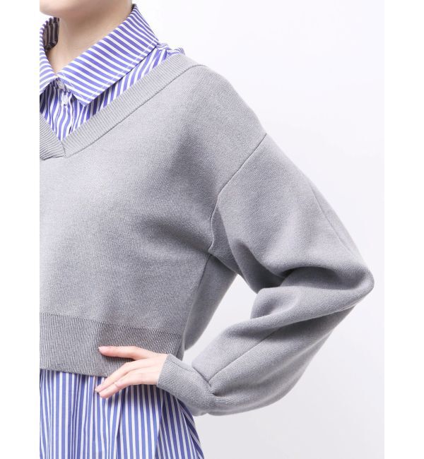 ELENDEEK「V-NECK KT SET OP」|ワンピース|