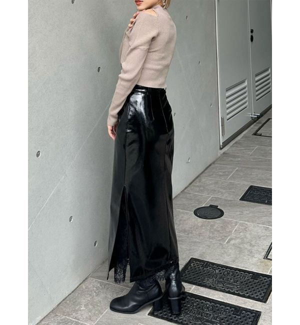 MURUA「カシュクールハーフジップトップス」|ニット・セーター|