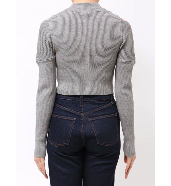 MURUA「カシュクールハーフジップトップス」|ニット・セーター|