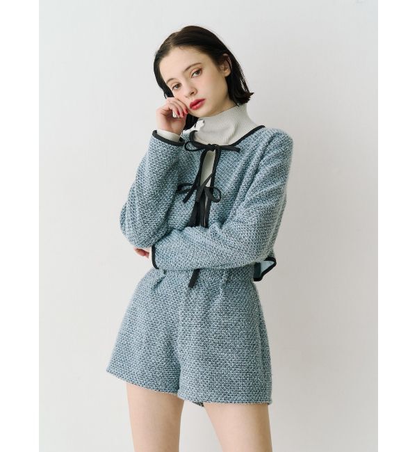 jouetie「コンパクトツイードショーパン【セットアップ対応】」|その他|